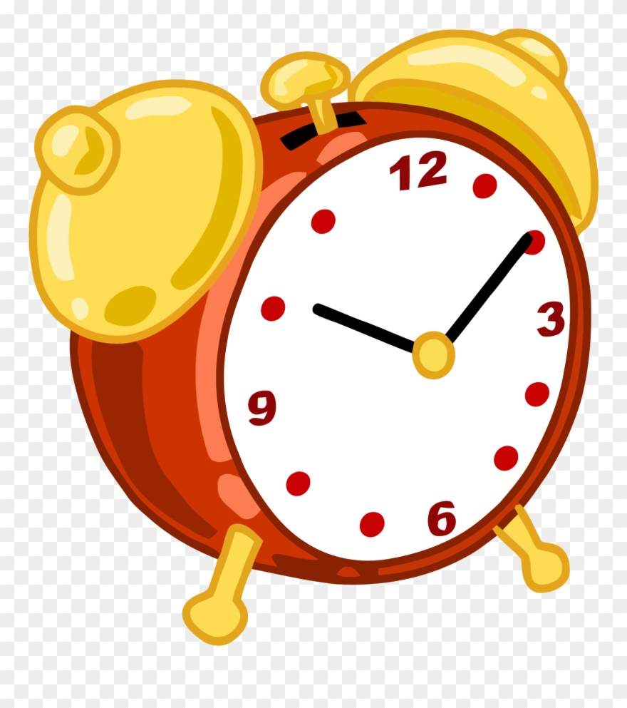 Cartoon Alarm Clock Clipart Png - Example Of Chronological Order Writing Transparent Png