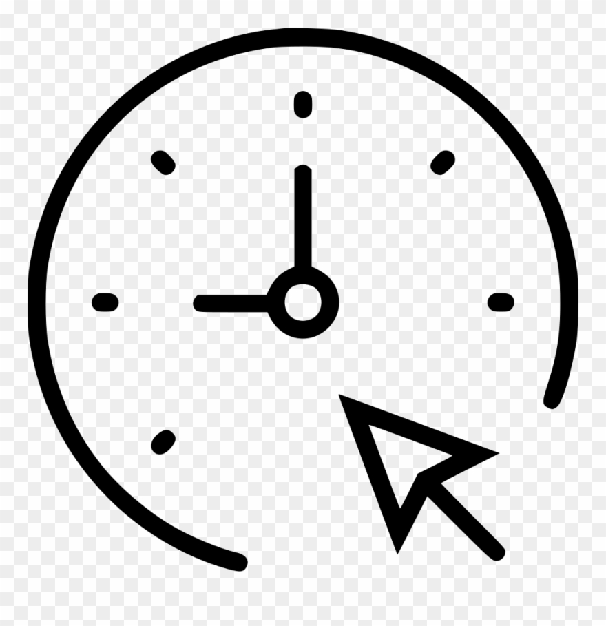 Sketch Svg Clock Art - Icon Clipart