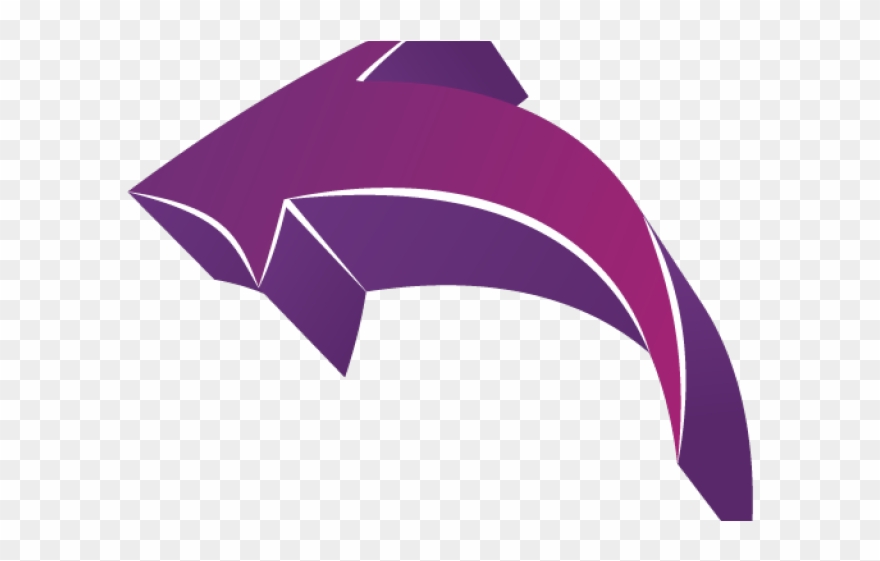 Curvy Arrow Transparent Background Clipart