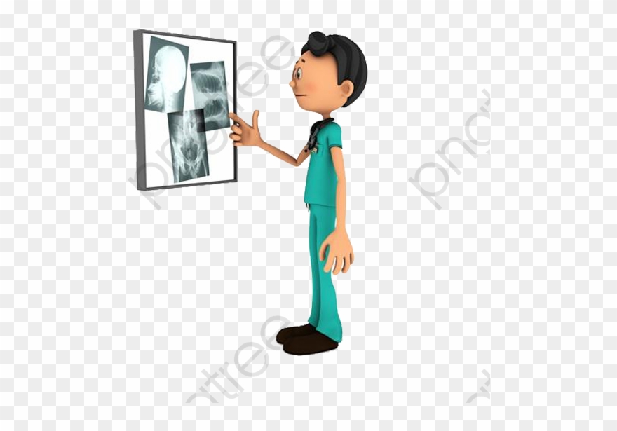 Doctor Of The Doctor X Ray Clipart Doctor - Imagenes De Rayos X Animadas - Png Download