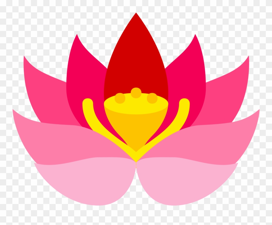 Flower Graphic Png - Icon Lotus Clipart