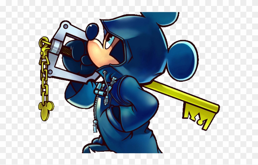 Kingdom Hearts Clipart King Mickey - Kingdom Hearts Mickey Artwork - Png Download