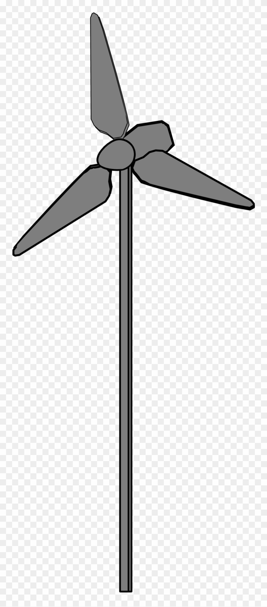 Wind Turbine Electricity Clip Art Transprent Png - Wind Turbine Clip Art Transparent Png