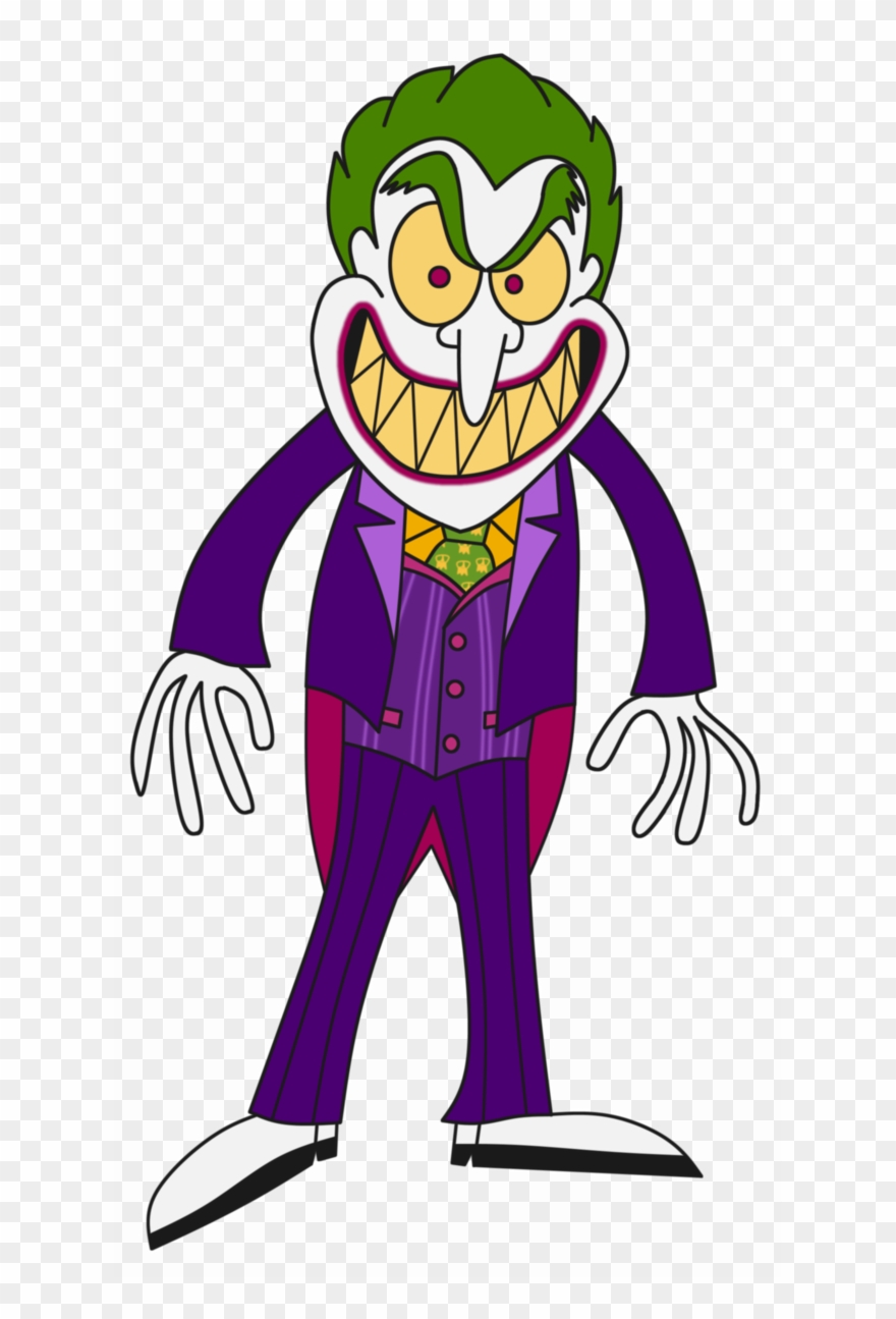 Batman Joker Clipart At Getdrawings - Joker Png Cartoon Transparent Png