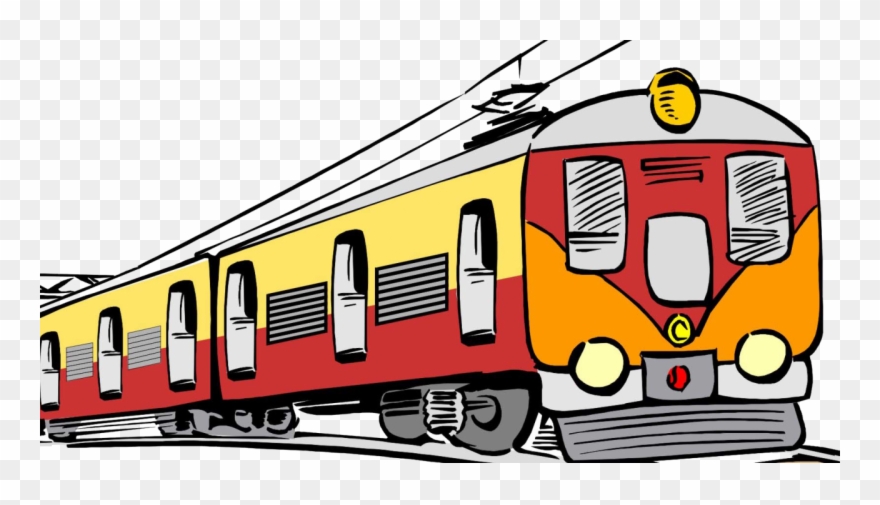 Train Car Clip Art - Vlak Kreslené - Png Download