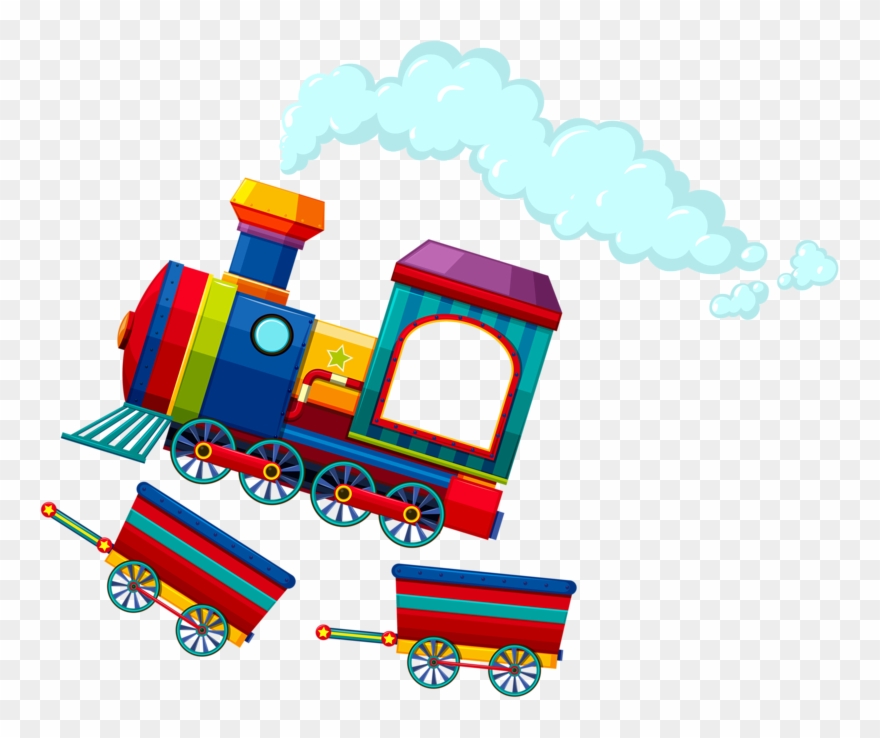 Паровозики Детские - 火車 童話 Clipart