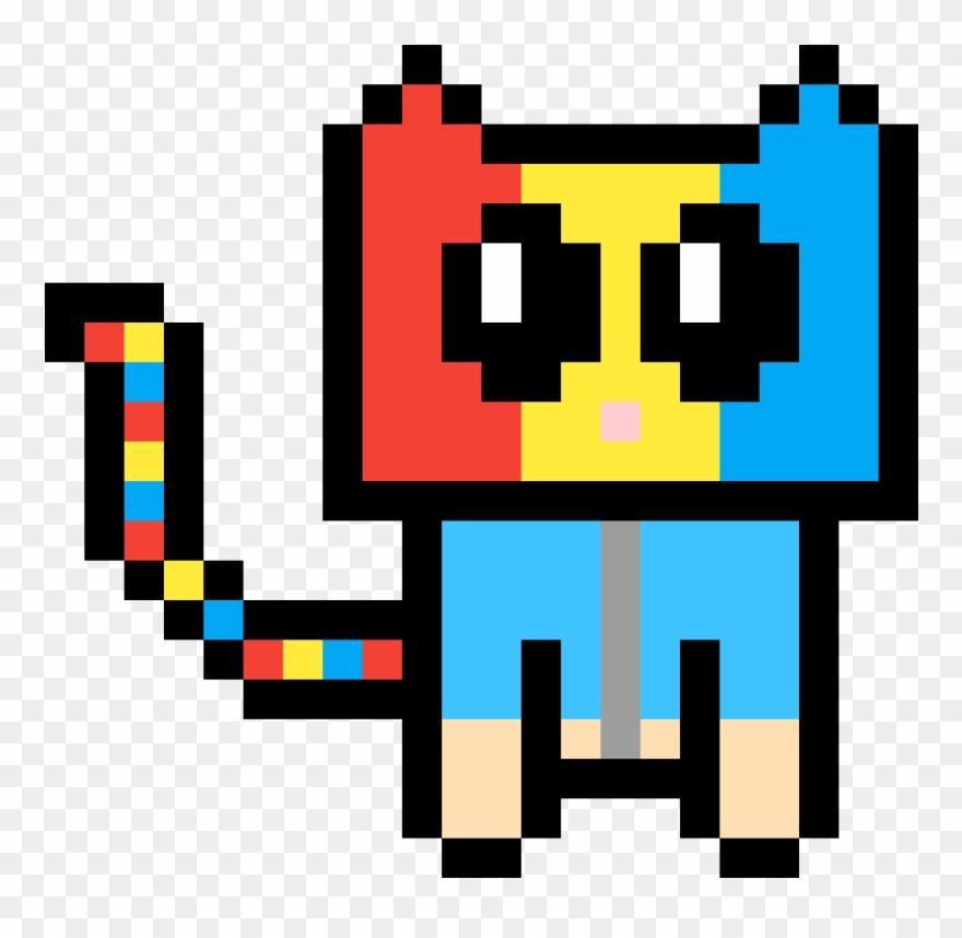 Kitten Adopts - Pixel Avengers Infinity War Clipart