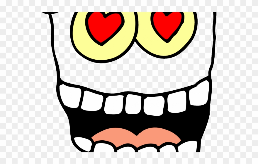 Cartoon Silly Faces - Googly Eyes And Mouth Clipart