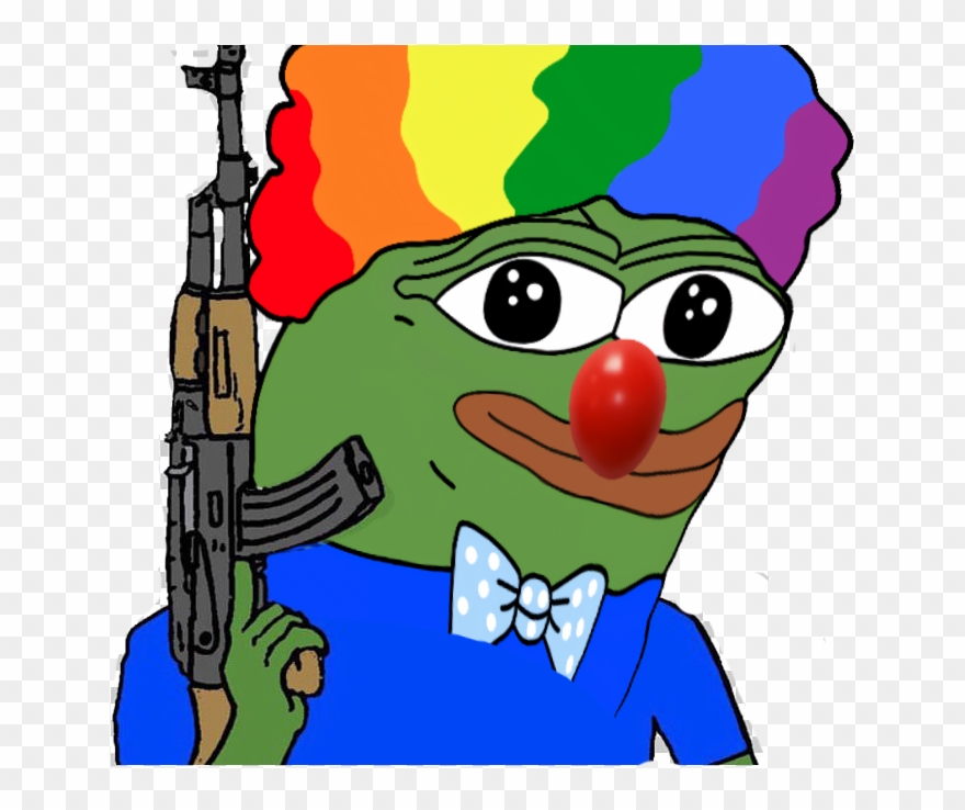 301 Kb Png - Pepe Clown Clipart