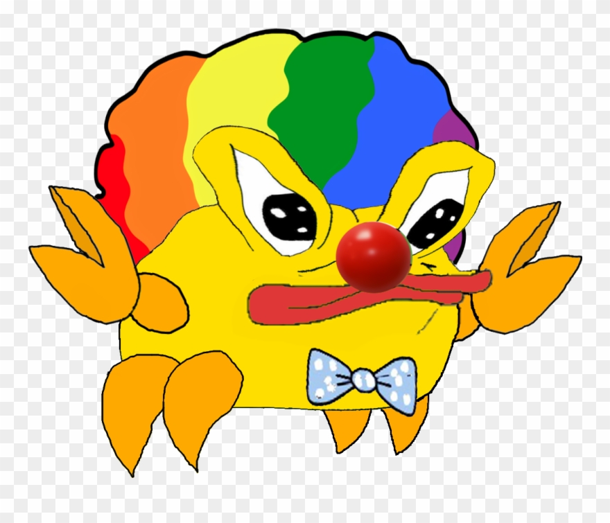 Clown Wig Png - Honkler Crab Clipart