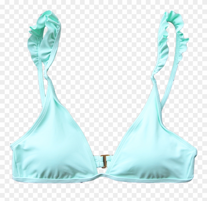 Laguna Ruffle Top - Brassiere Clipart