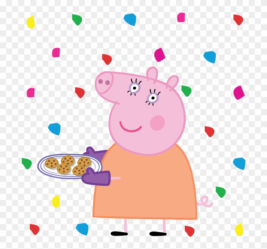 Mummy Pig Daddy Pig George Pig Granny Pig - Imagens Da Mamãe Pig Clipart