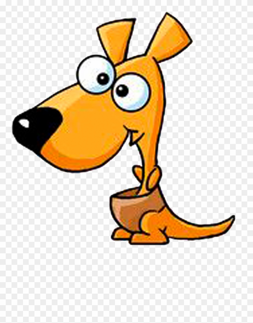 Clip Art Transprent Png Free Download Duck - 卡通 袋鼠 动态 Transparent Png