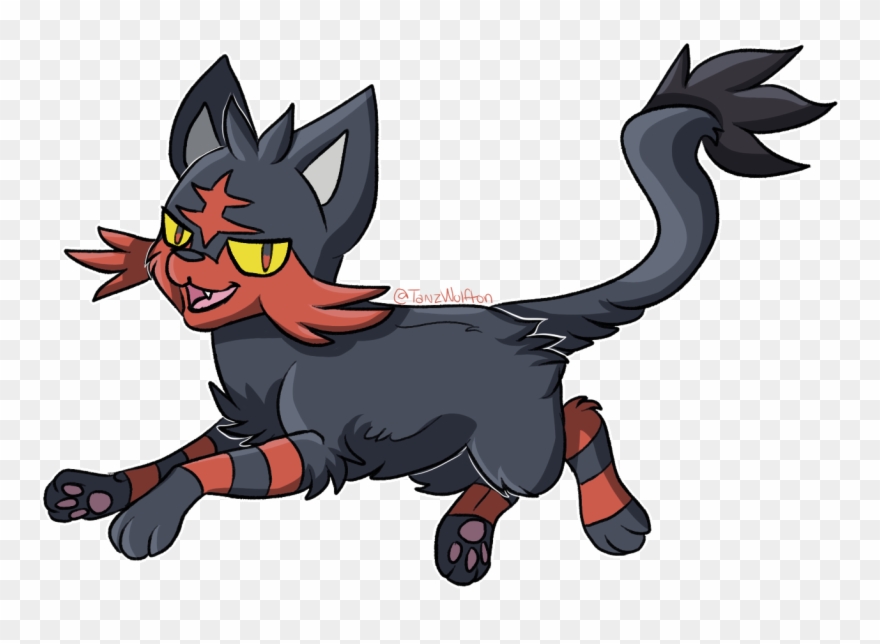 You Choose Litten - Cartoon Clipart