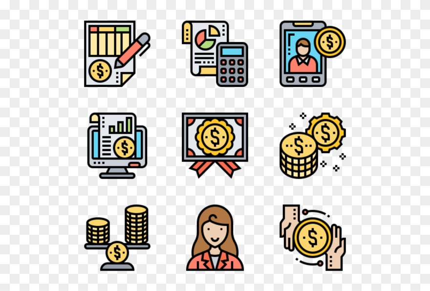 Accounting - Png Digital Marketing Icon Clipart