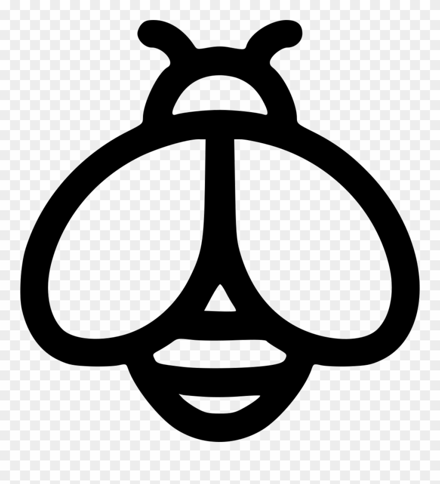 Svg Icon Free Download - Bee Icon Png Clipart