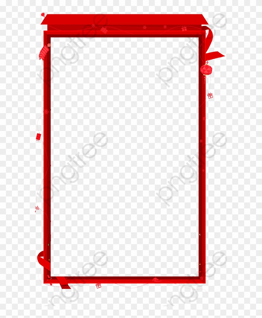 Spring Festival Border Texture Spring Break Clipart - Tết - Png Download