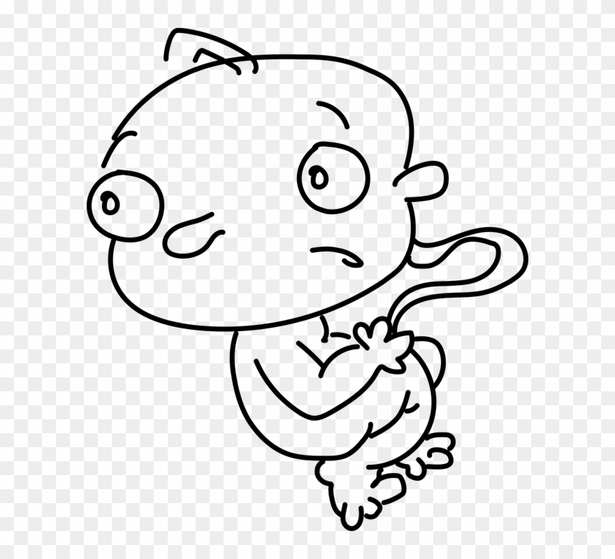 Baby Fetus Scare Surprise Surprised Birth - Fetus Clipart
