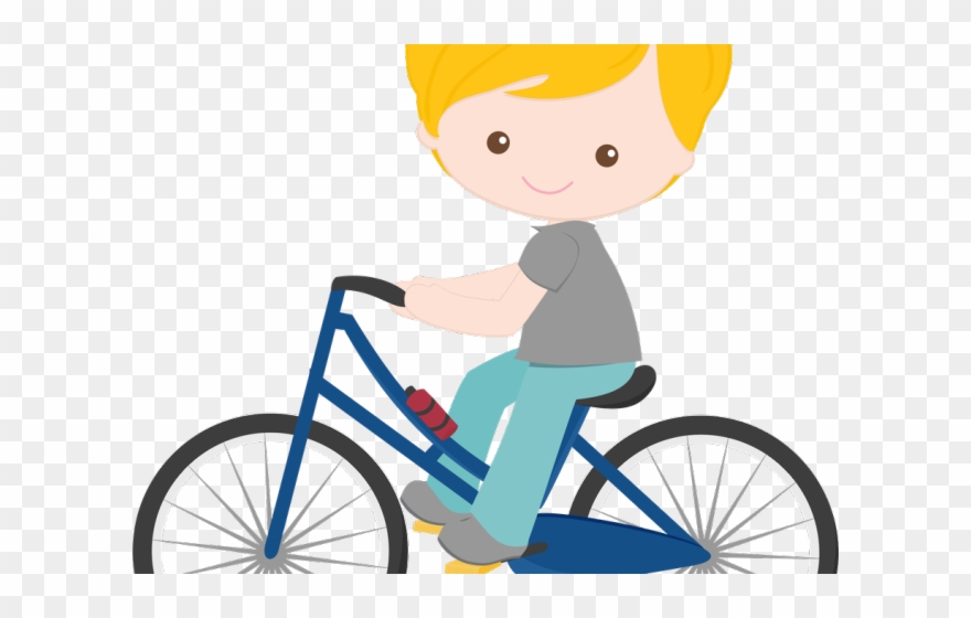 Child Clipart Bicycle - Boneca Minus Bicicleta Png Transparent Png