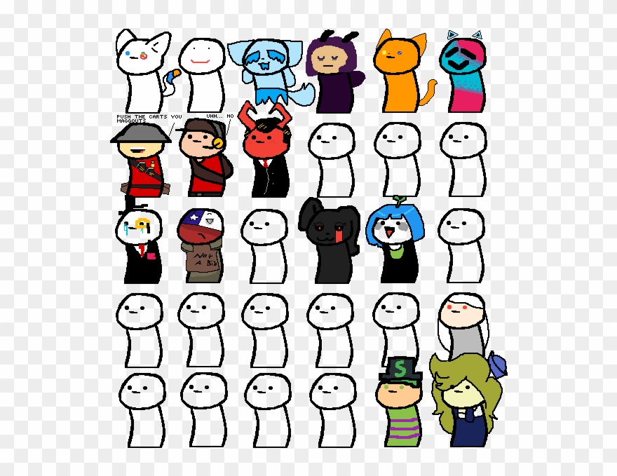 Draw Your Character - Drawing Clipart