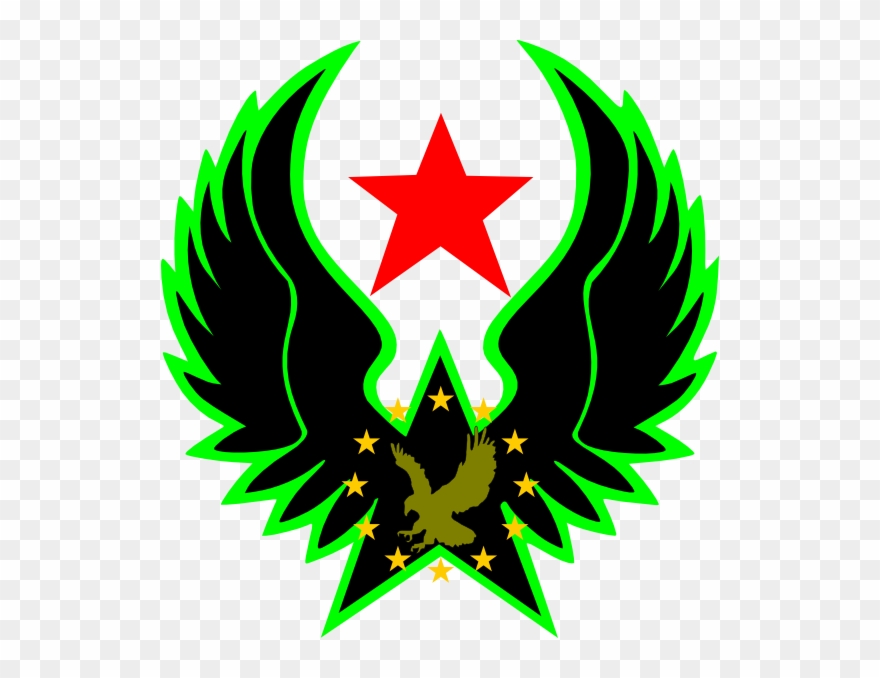 Eagle Star Hero Clip Art - Star Wing Png Transparent Png