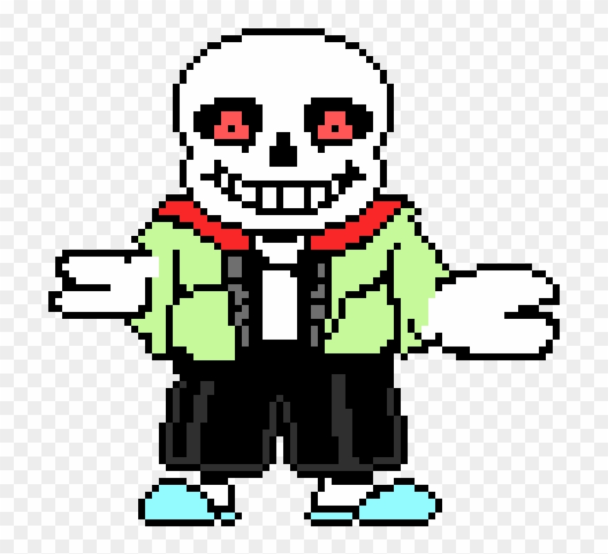 Sans Sprite - Pixel Undertale Sans Clipart