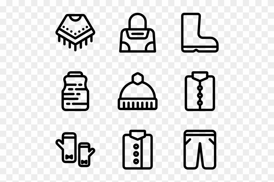 Autumn Clothing - Cute Airplane Icon Transparent Background Clipart