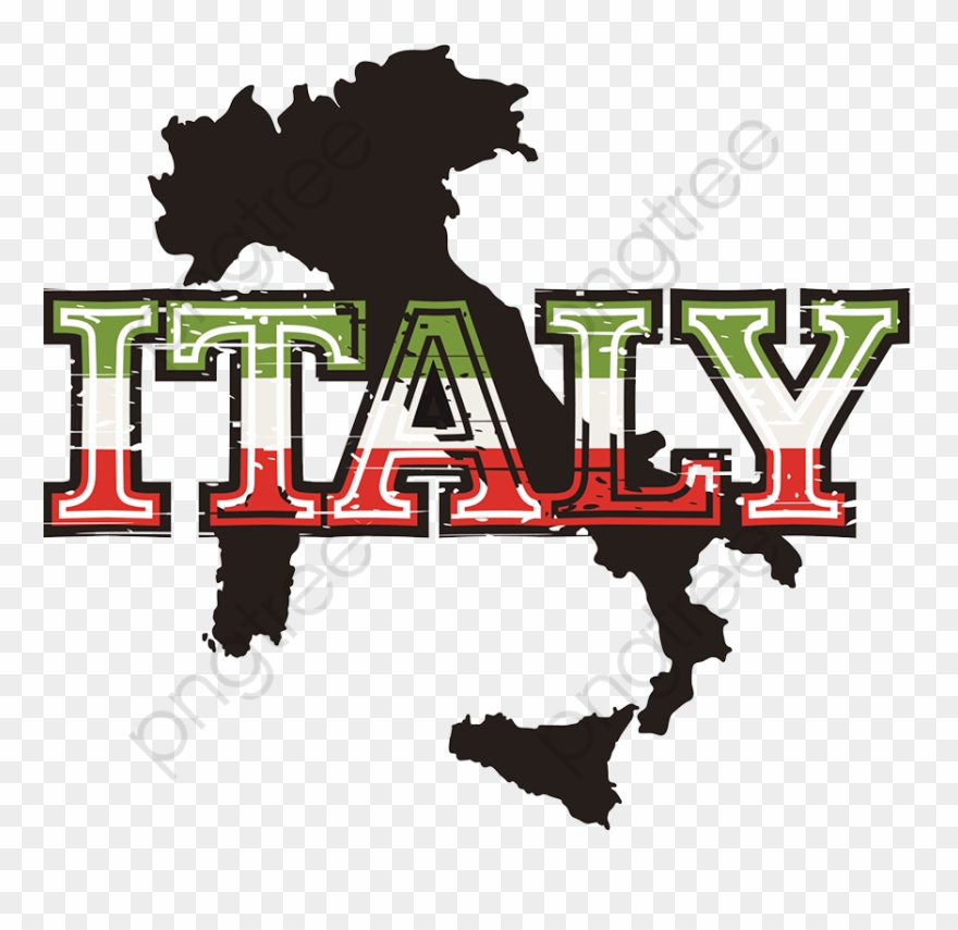 Italy Map Clipart