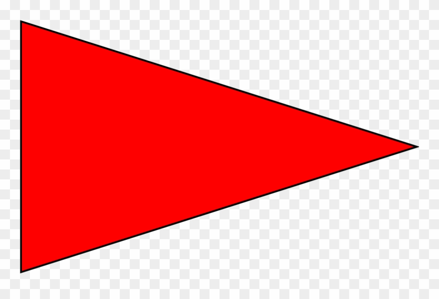 Red Flag Warning Png - Right Red Arrow Png Clipart