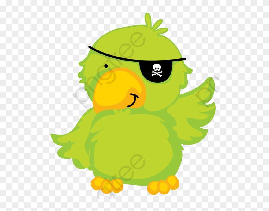 Pirate Clipart Parrot - Pirata Png Transparent Png