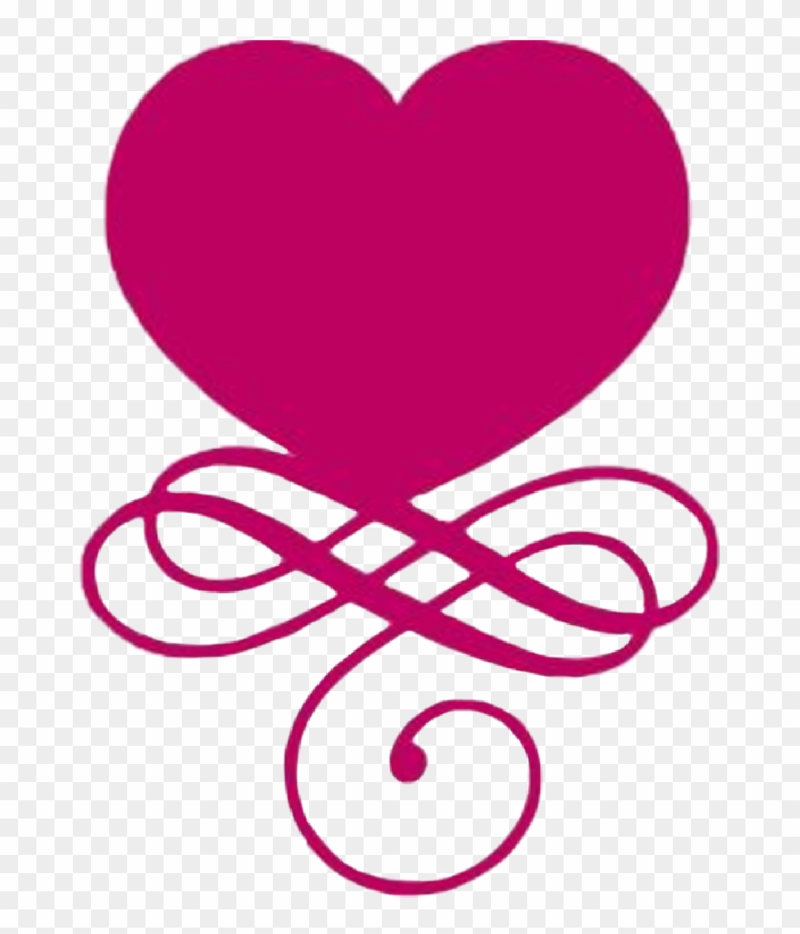 #heart #scrollwork #valentinesday - Fancy Heart Svg Clipart