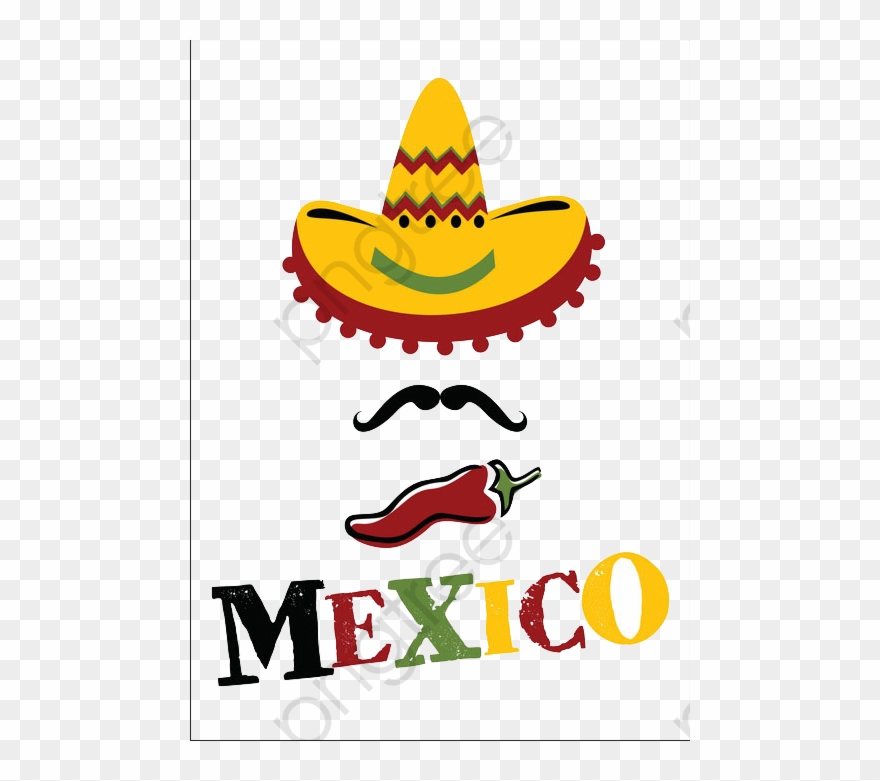 Sun Clipart Png Mexican Clipart Sun - Chapéu Do México Transparent Png