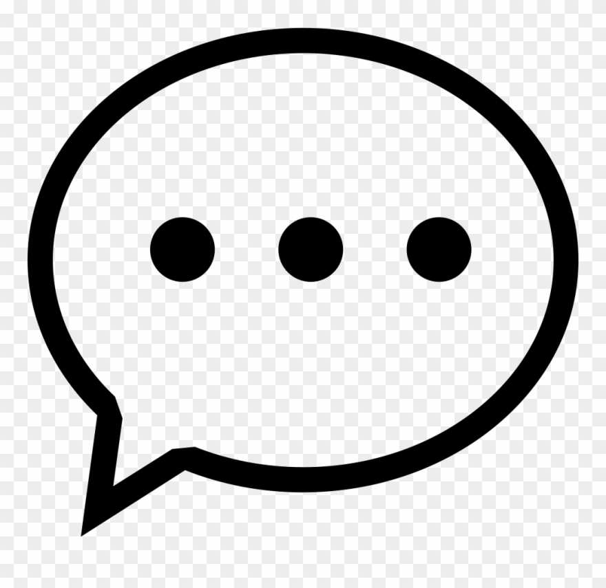 Chat Icon Svg Png Icon Free Download - Chat Icon Png Clipart