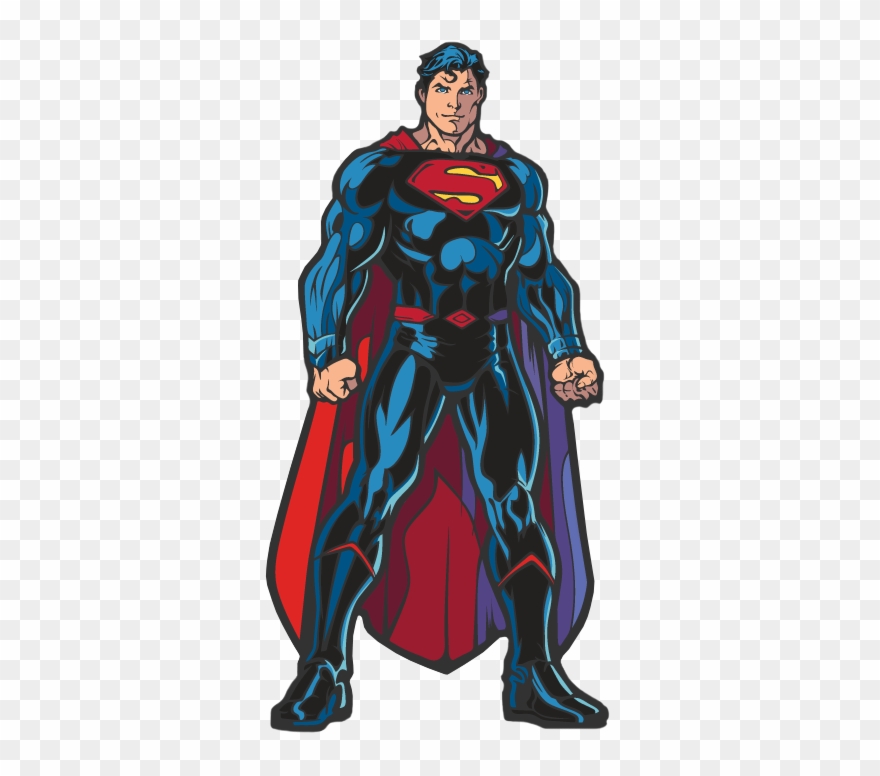 Superman Figpin Clipart