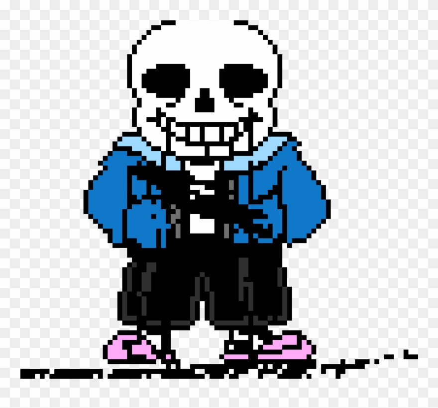 Bendy And The Ink Machine Sans - Pixel Sans Undertale Clipart