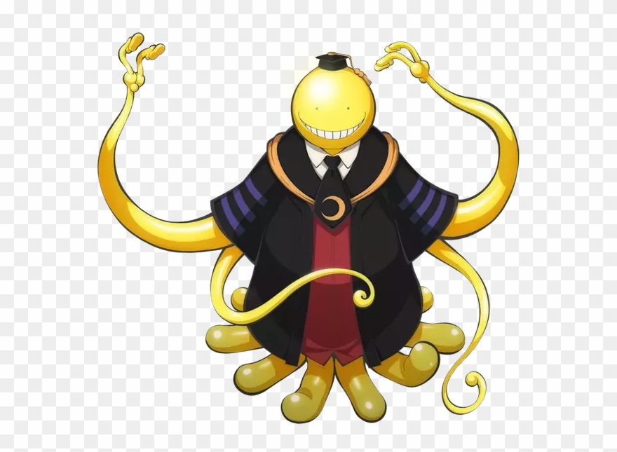 Anime Characters Png - Assassination Classroom Koro Sensei Clipart