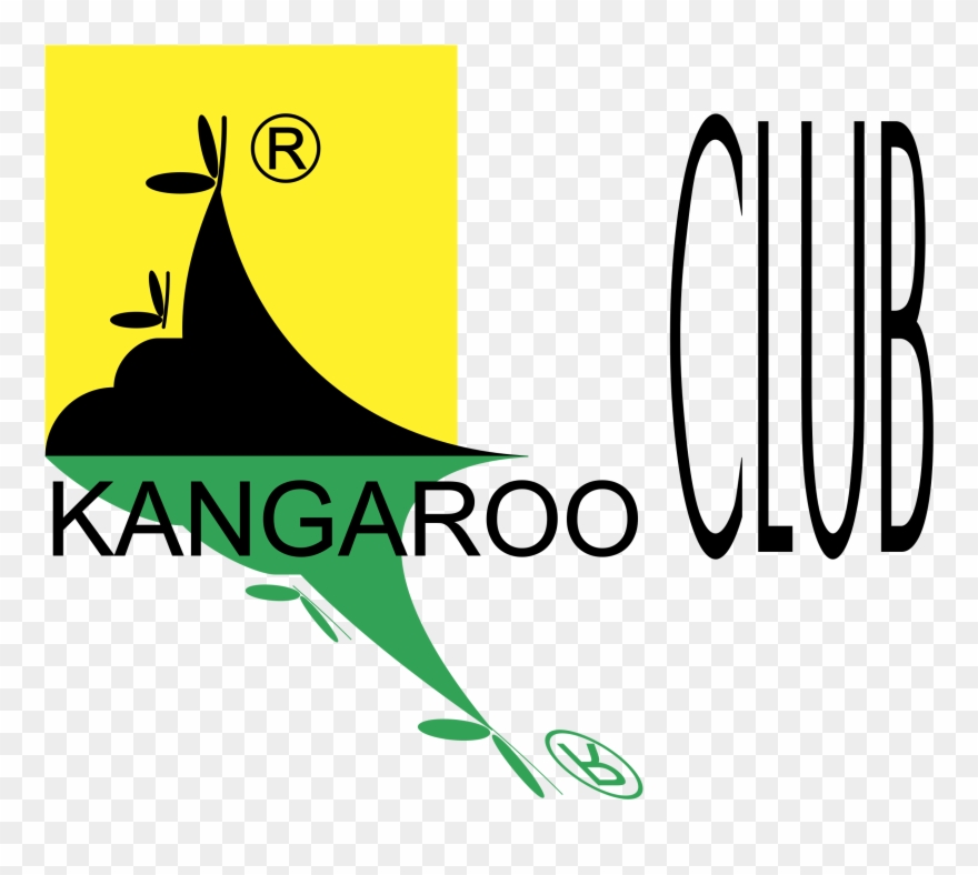 Kangaroo Club Logo Png Transparent - Design Clipart