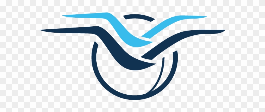 Deseret First Credit Union Logomark, Seagulls Flying Clipart