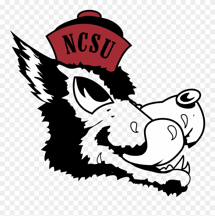 Ncsu Wolfpack Logo Png Transparent - Vintage Nc State Wolfpack Clipart