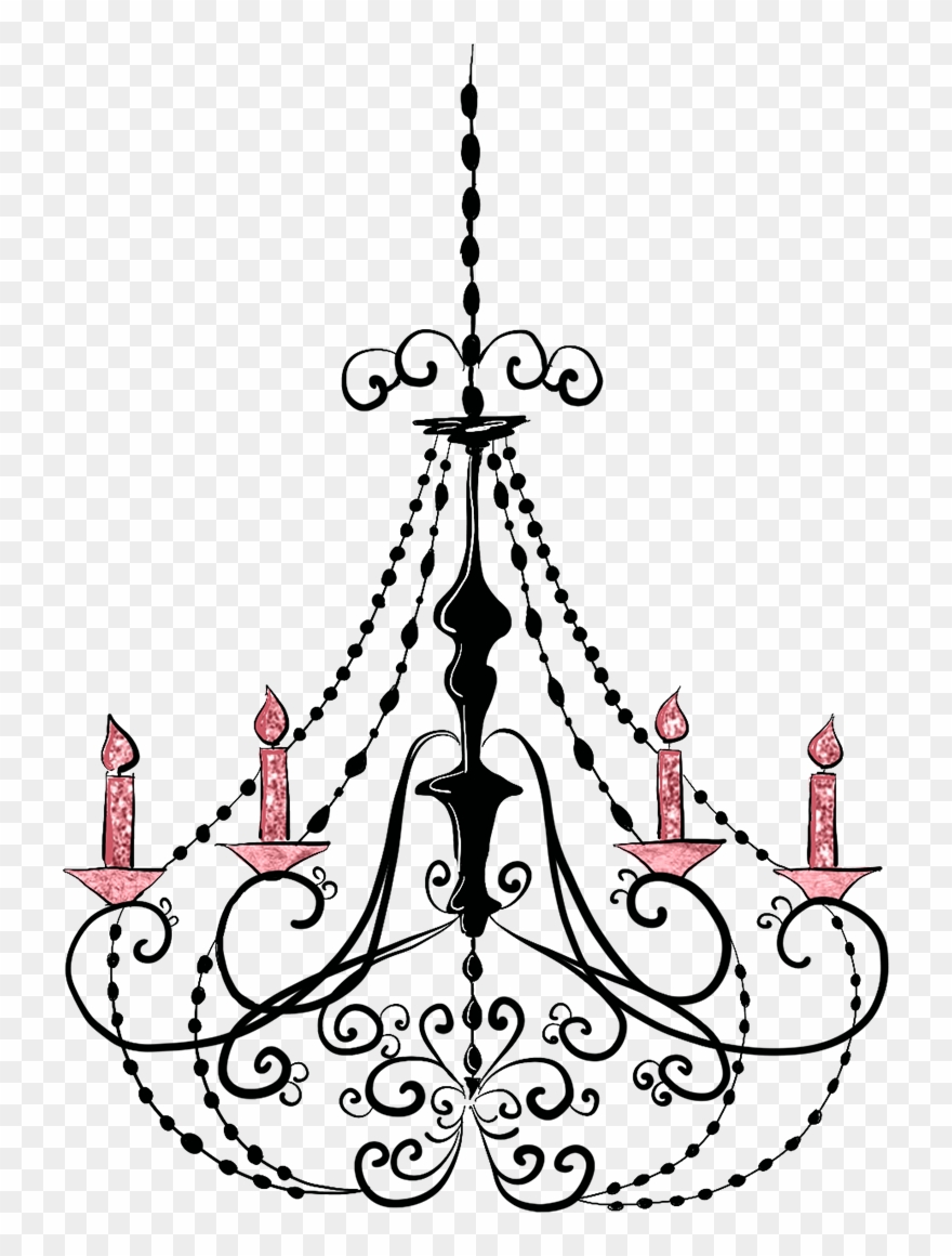 Rom Com Writer & Novelist - Chandelier Clipart