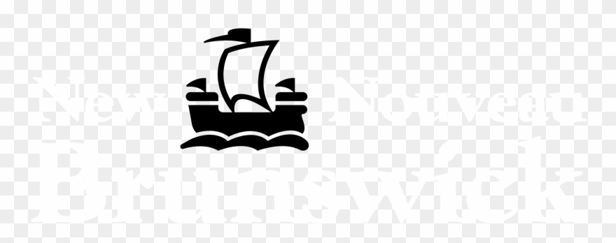 New Brunswick Logo Black And White - New Brunswick Clipart