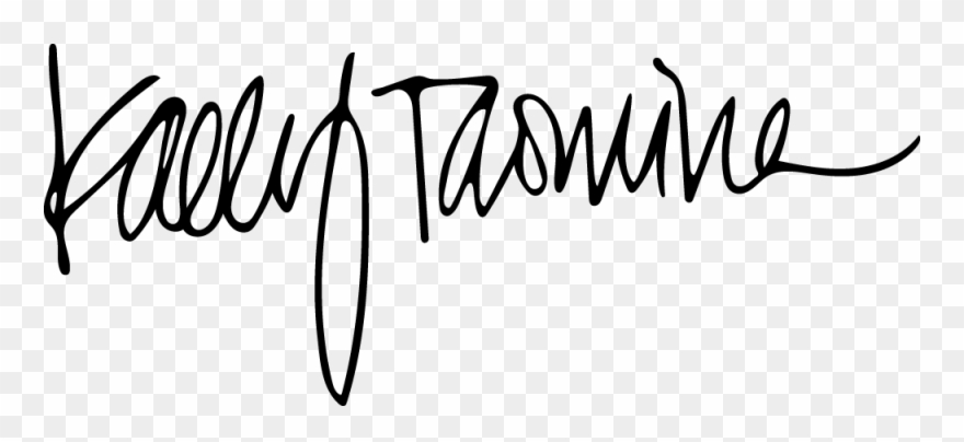 Kt Signature - Calligraphy - Calligraphy Clipart