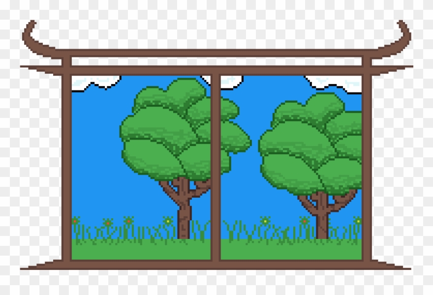 Fenster Mit Hintergrund Clipart