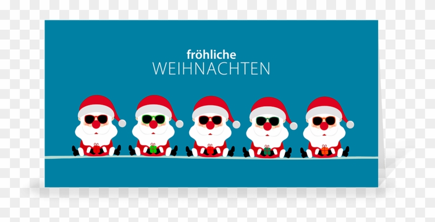 Lustige Weihnachtskarte Als Humorvoller Weihnachtsgruß - Skull Clipart