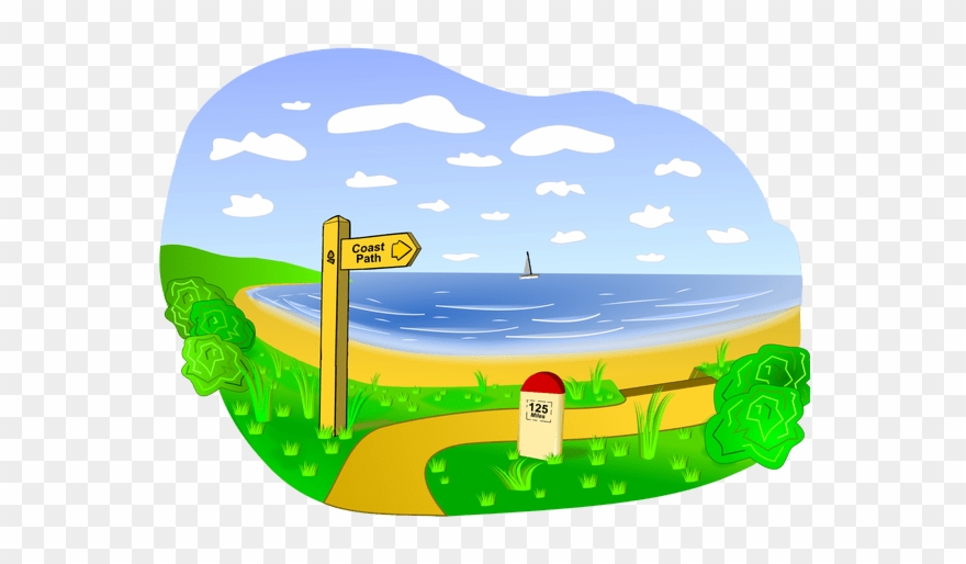 25 Coastal Landscape Clip Art Pictures And Ideas On - Coasts Clipart - Png Download