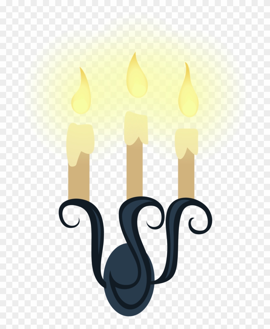 Artist Zutheskunk Traces Candle Holder Fire - Candle Mlp Cutie Marks Clipart