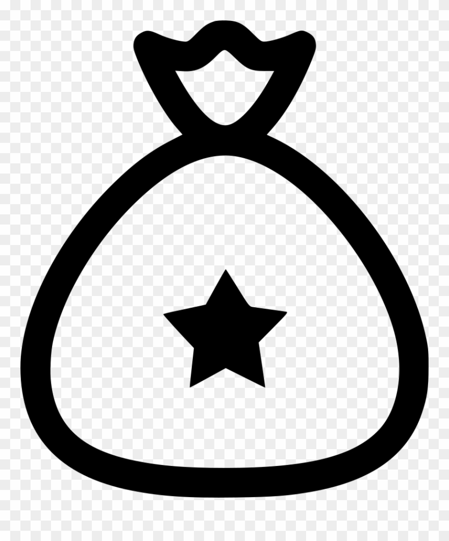 Santa Bag Png - Circle Clipart