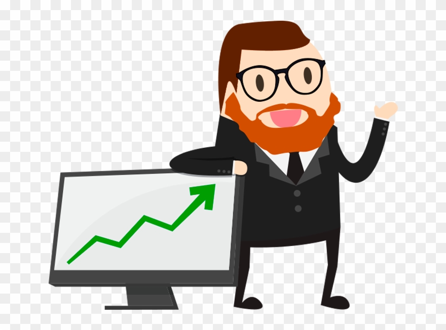 Business English Course - Share Market Investment Clipart