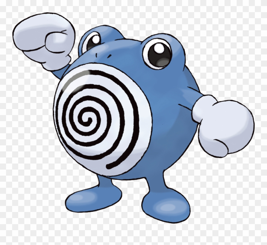 Sugimori 061 - Pokemon Poliwhirl Clipart