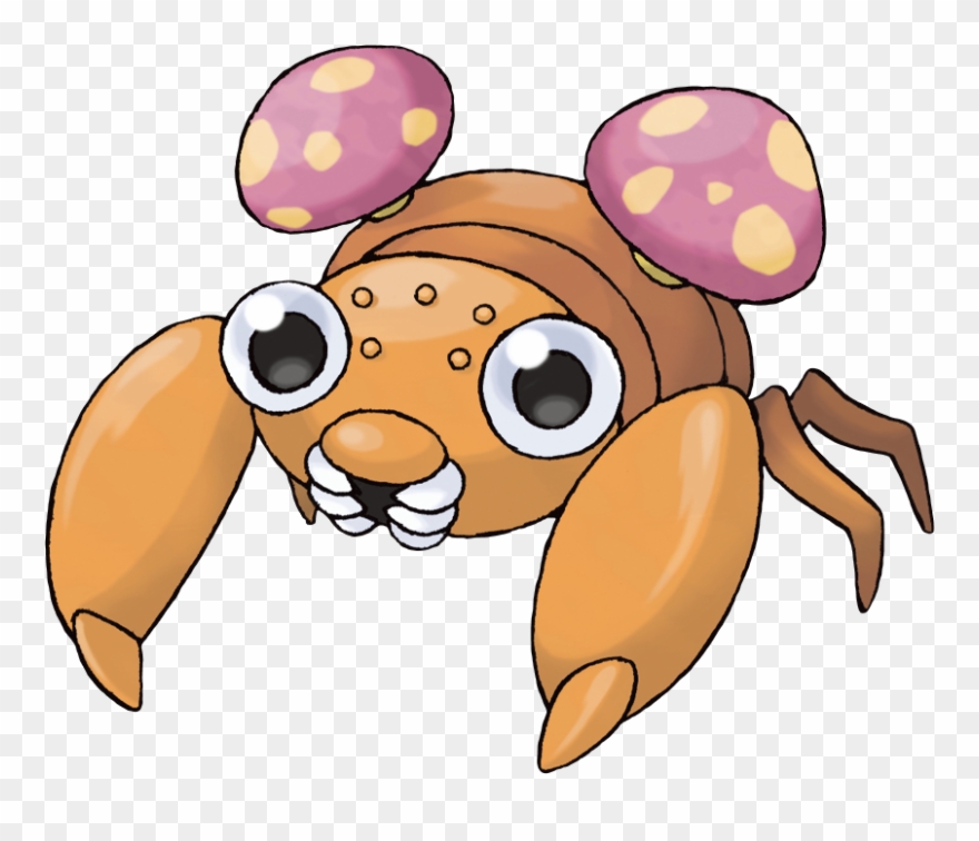 Sugimori 046 - Pokemon Parasect Clipart